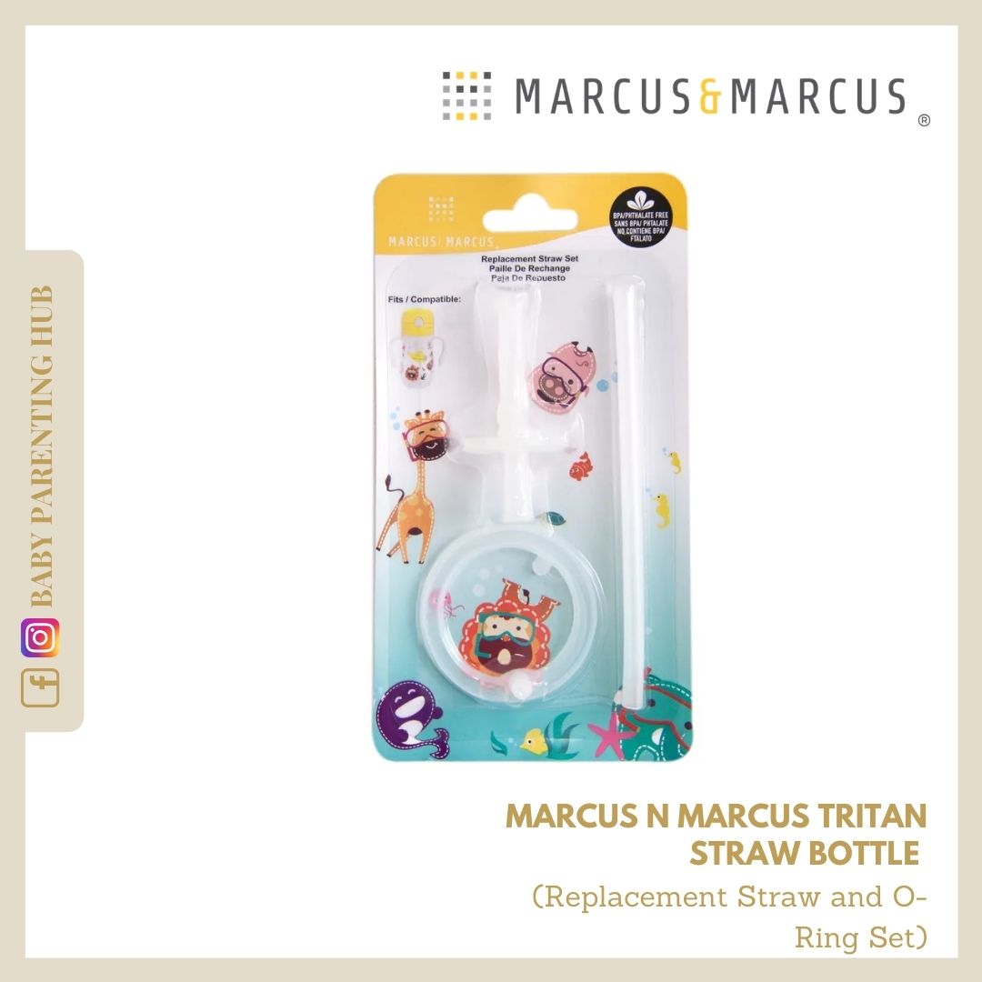 Marcus & Marcus Tritan Straw Bottle Replacement Set (2-Stage