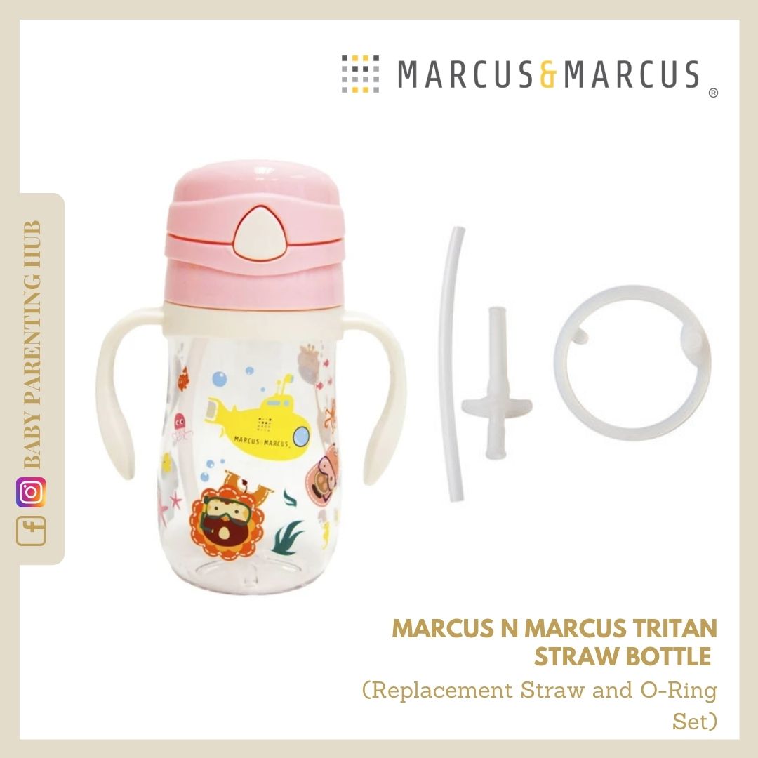 Marcus & Marcus Tritan Straw Bottle Replacement Set (2-Stage