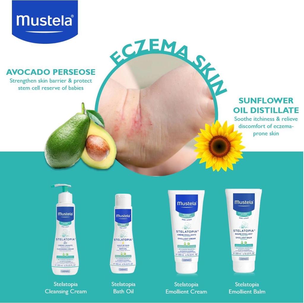 Mustela Baby Nourishing Face Cream with Natural Avocado Cold Cream &  Beeswax40ml