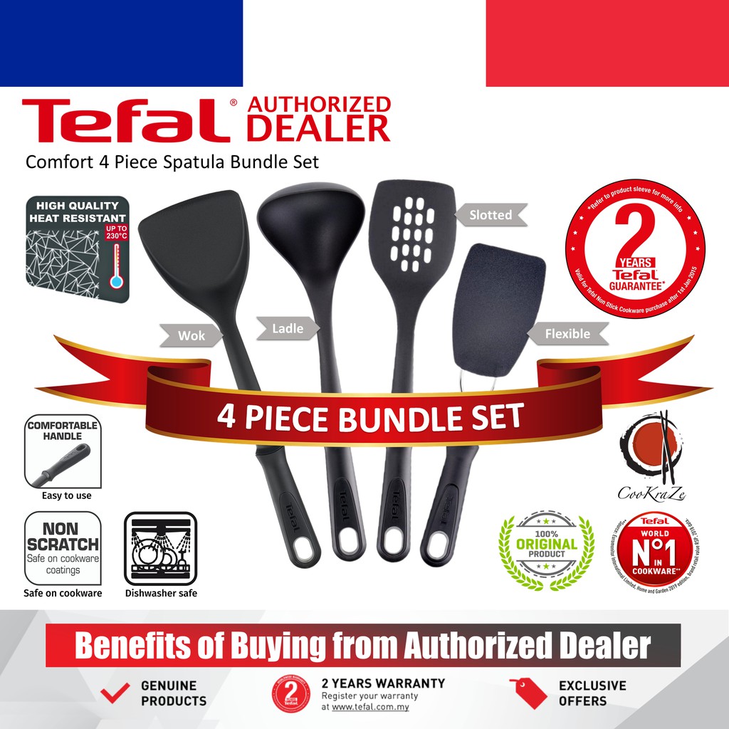 tefal spatula set