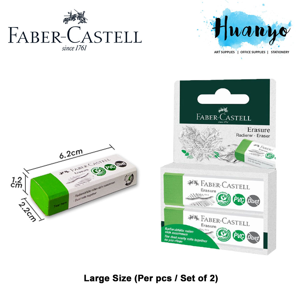 Dust-Free Green Art Eraser