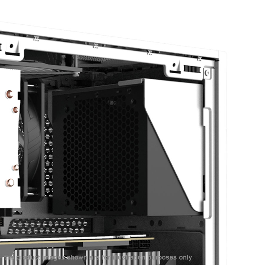 Cooler Master NR200 ATX PSU Bracket (Black - White)