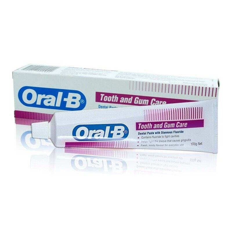 oral b tooth and gum care toothpaste