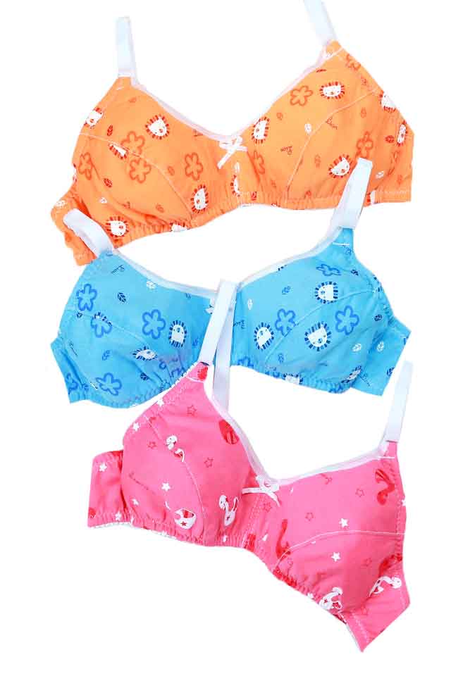 Buy Kime KM Soft Cotton Teenage Bra [L9828] [L12835] online