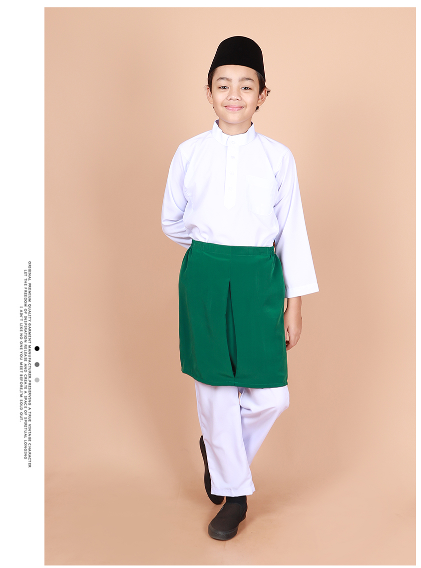 Buy Kime Green Sampin Uniform Baju Sekolah Agama [m24193] Online Eromman