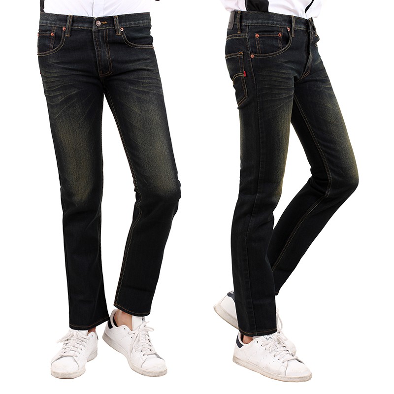 MEN REGULAR FIT STRAIGHT JEANS [M20834]