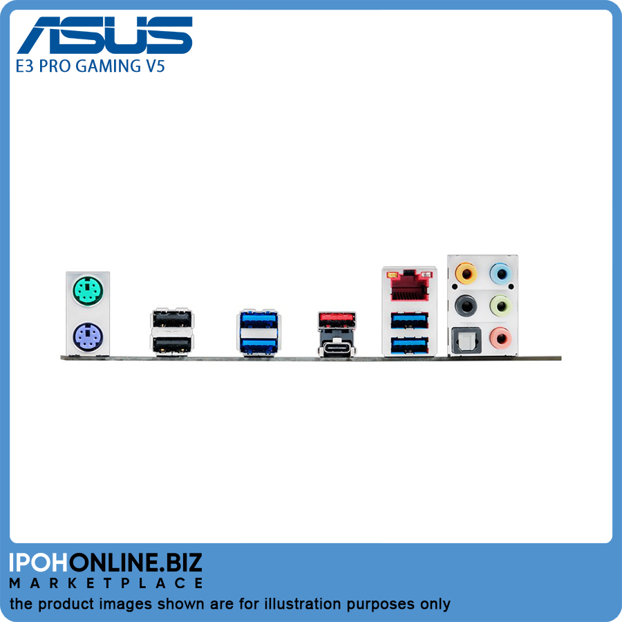 Buy Ipohonline ASUS E3 PRO GAMING V5 LGA 1151 Intel Xeon C232 SATA 6Gb/s USB  3.1 USB 3.0 DDR4 ATX Motherboard | eRomman