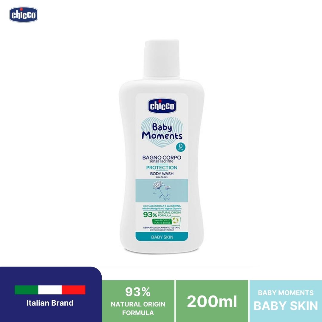 Chicco Baby Moments No-Tears Body Wash And Shampoo (New)