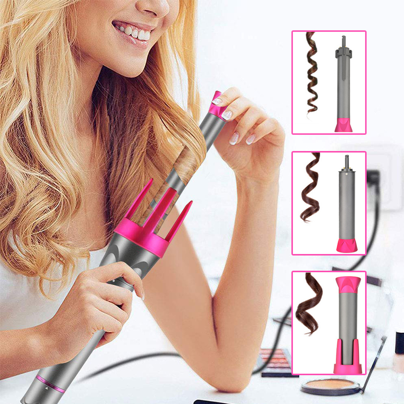 Buy 3 in 1 Automatic Detachable Curling Straight Hair eRomman