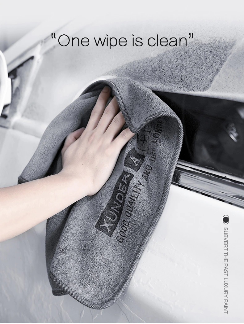 1Pcs - Top Quality Microfiber Towel For Cleaning car - SIZE 30CM×60CM.