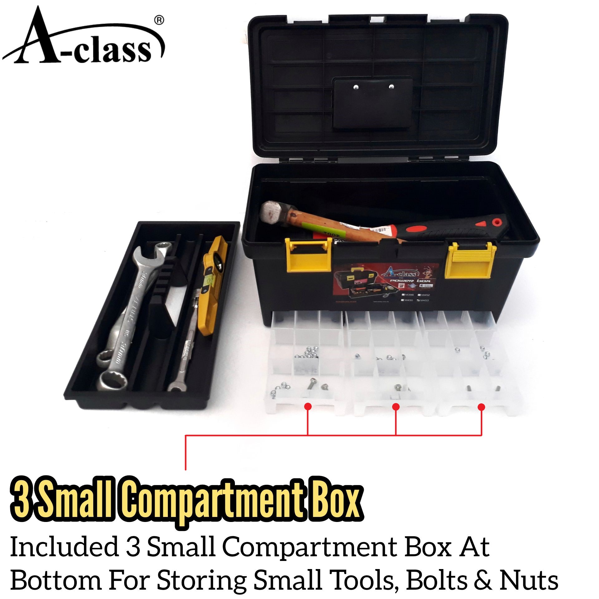 A-CLASS DURABLE ​​​​​​​PLASTIC POLYPROPYLENE LARGE SPACE TOOL