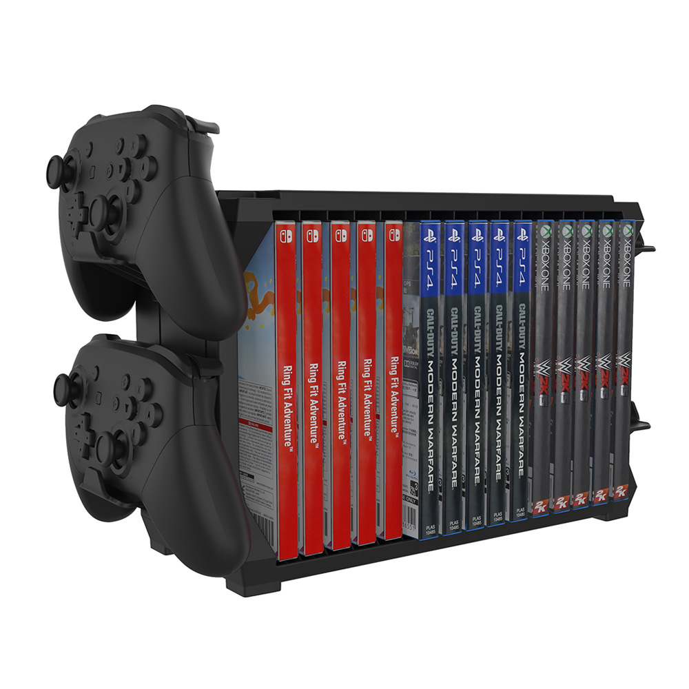 Game Organizer Holder, Storage Tower For PS5 PS4 xBox One Series