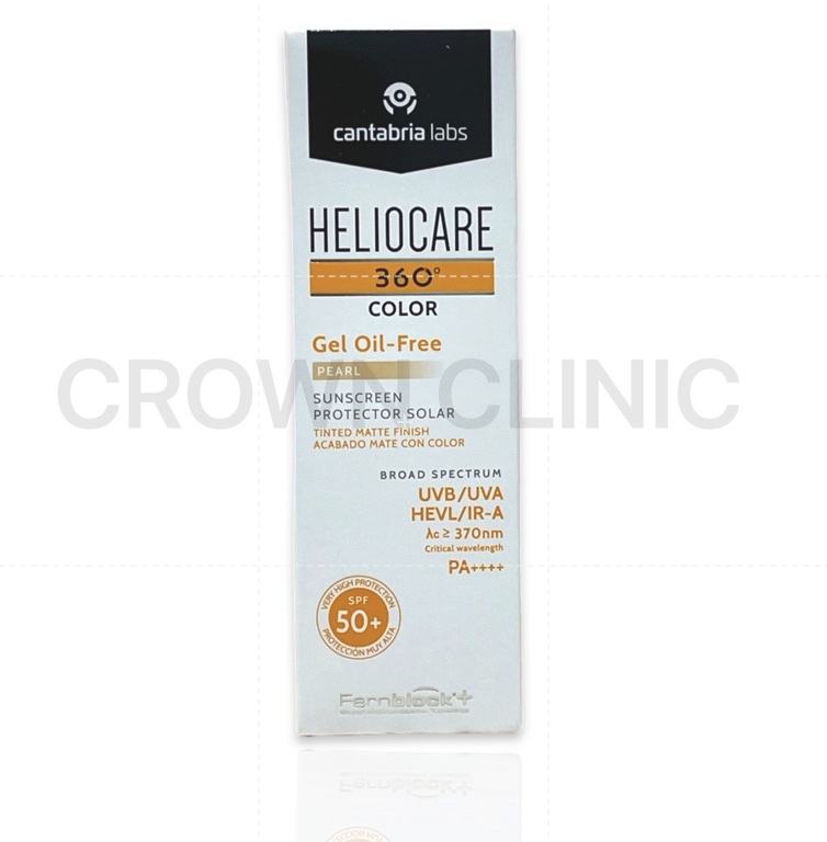 Buy 360° Gel OilFree Pearl Tinted Sunscreen Heliocare eRomman