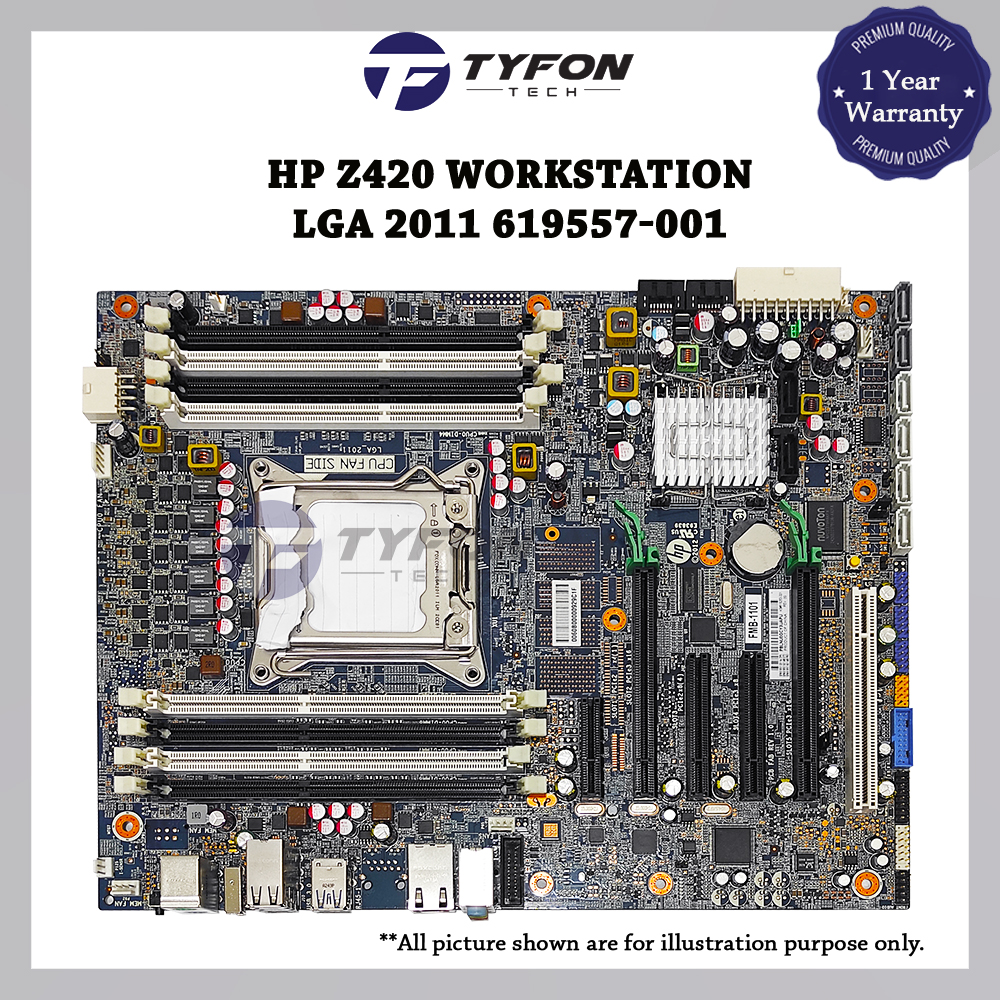 Hp on sale z420 motherboard