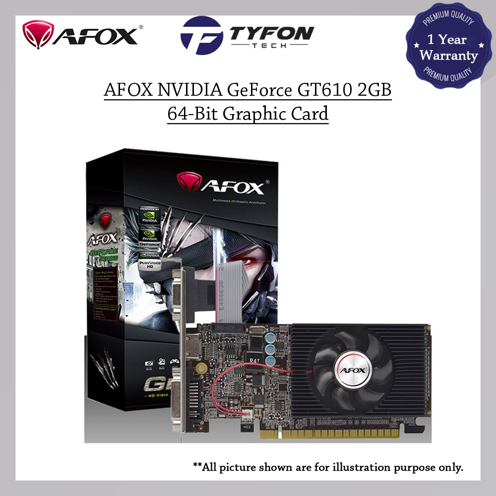 Buy Tyfontech AFOX AF610 2048D3L7 V6 NVIDIA GeForce GT610 2GB DDR3