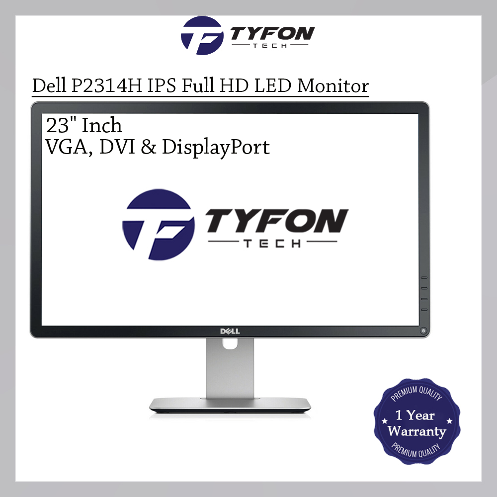 Electronics :: Desktops Computers & Laptops :: Computer Accessories ::  Monitor :: Dell 23″ Inch Widescreen IPS Full HD LED Monitor P2314H  (Refurbished) - Shop Online Best Products