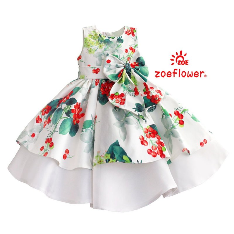 Zoe flower 2024 girl dress