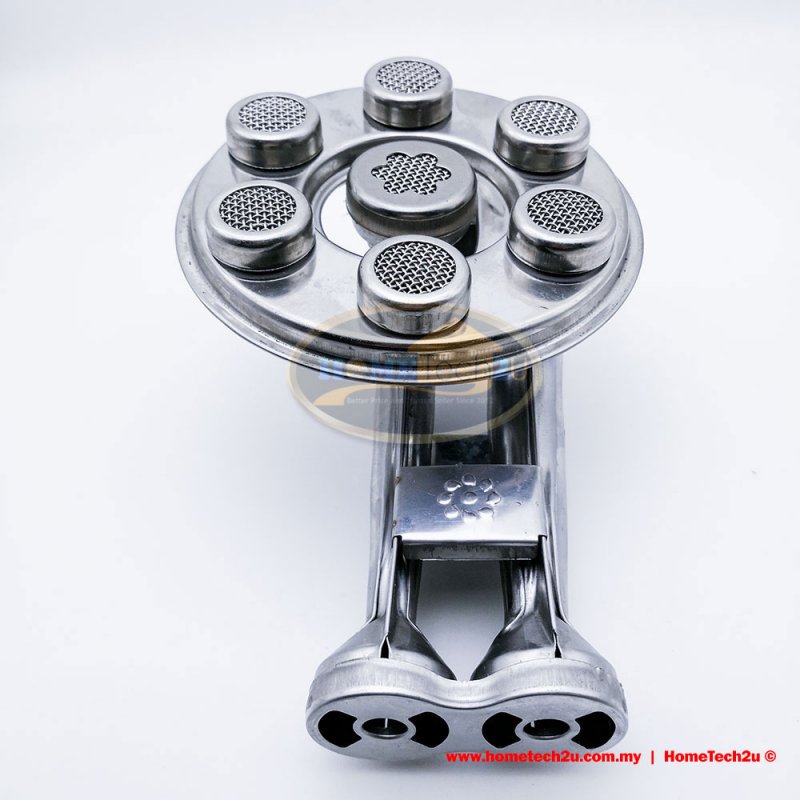 Buy Hometech2u Hitec Gas Stove Burner Head Spare Parts Silver