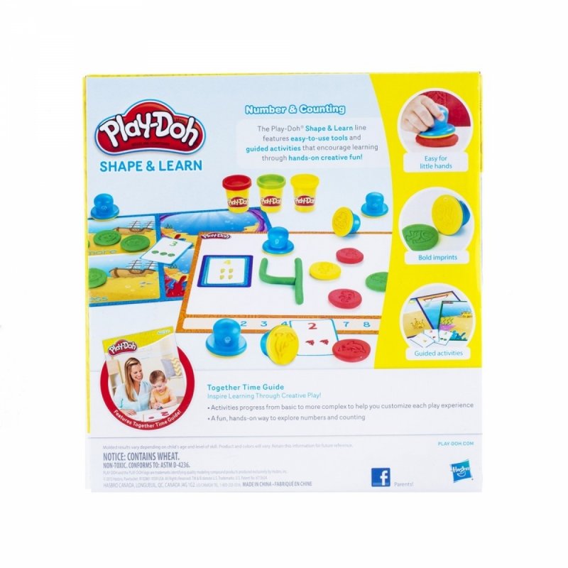 play doh shape and learn