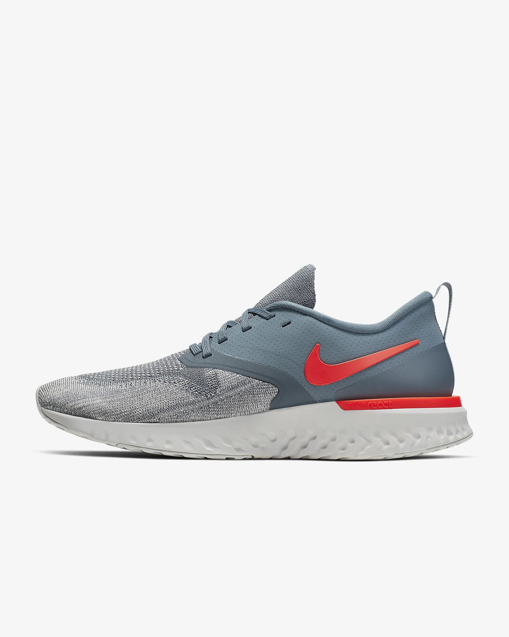 In nike odyssey react flyknit 2 what is the benefit of geometric outsole best sale