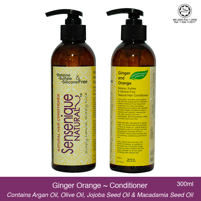 Buy Natural Ginger Orange Sulfate Hair Conditioner Eromman