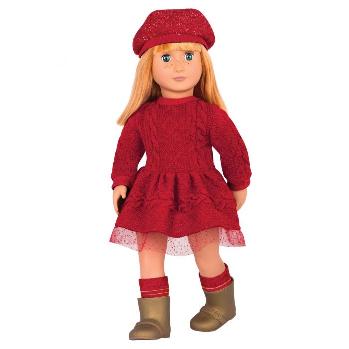 our generation doll red dress