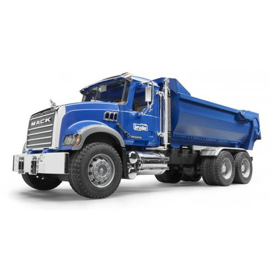 Buy Bruder, MACK Granite Halfpipe Dump Truck (Blue) Online | eRomman