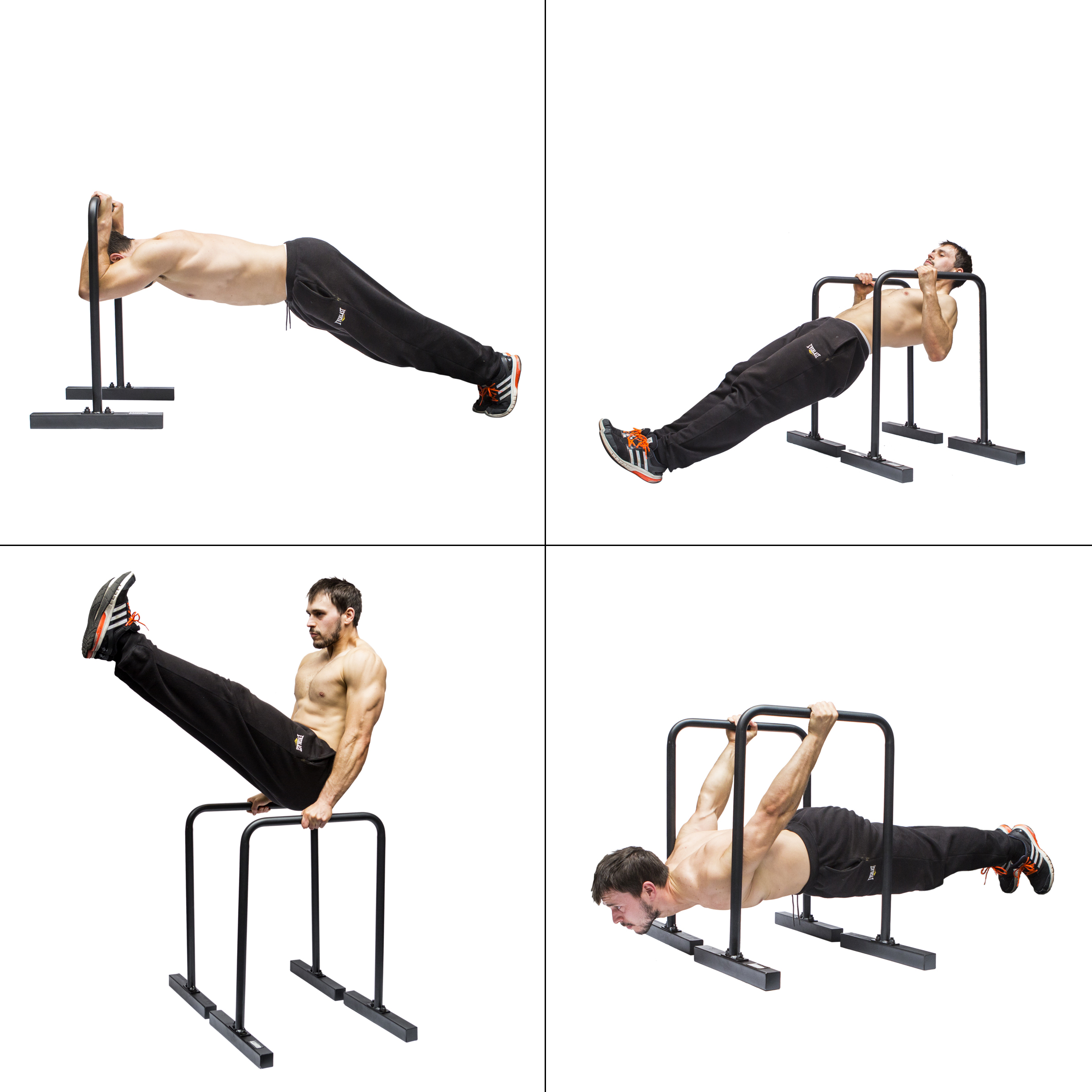 Buy Series Parallettes Bars For Body Weight FITME Pro | ERomman