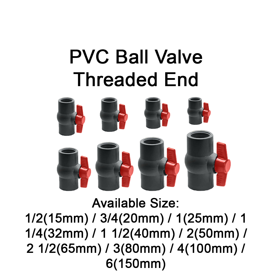 6 inch threaded ball valve