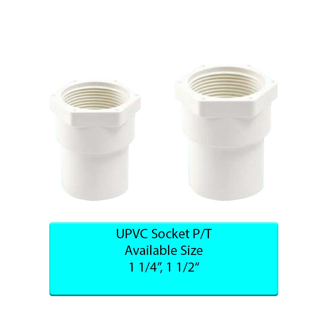 Buy Littlethingy Littlethingy 1 12 Inches 40mm Upvc Pt Socket Fittings 1 12 Eromman 