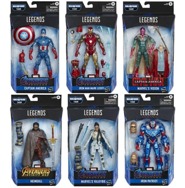 Buy Marvel Legends 6 Inch Figure Avengers Endgame Build A Figure Fat ...