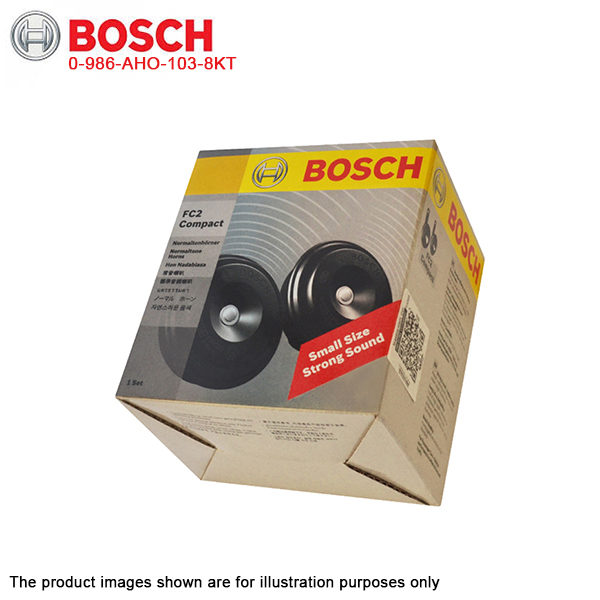 Buy Bosch 0 986 AHO 103-8KT FC2 Compact 12V 350/420Hz Standard Horn Set ...