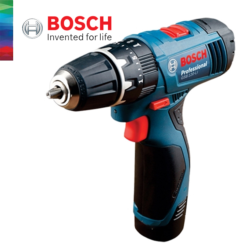 Bosch Professional Battery drill GSR 12-2-LI with 39 PCs
