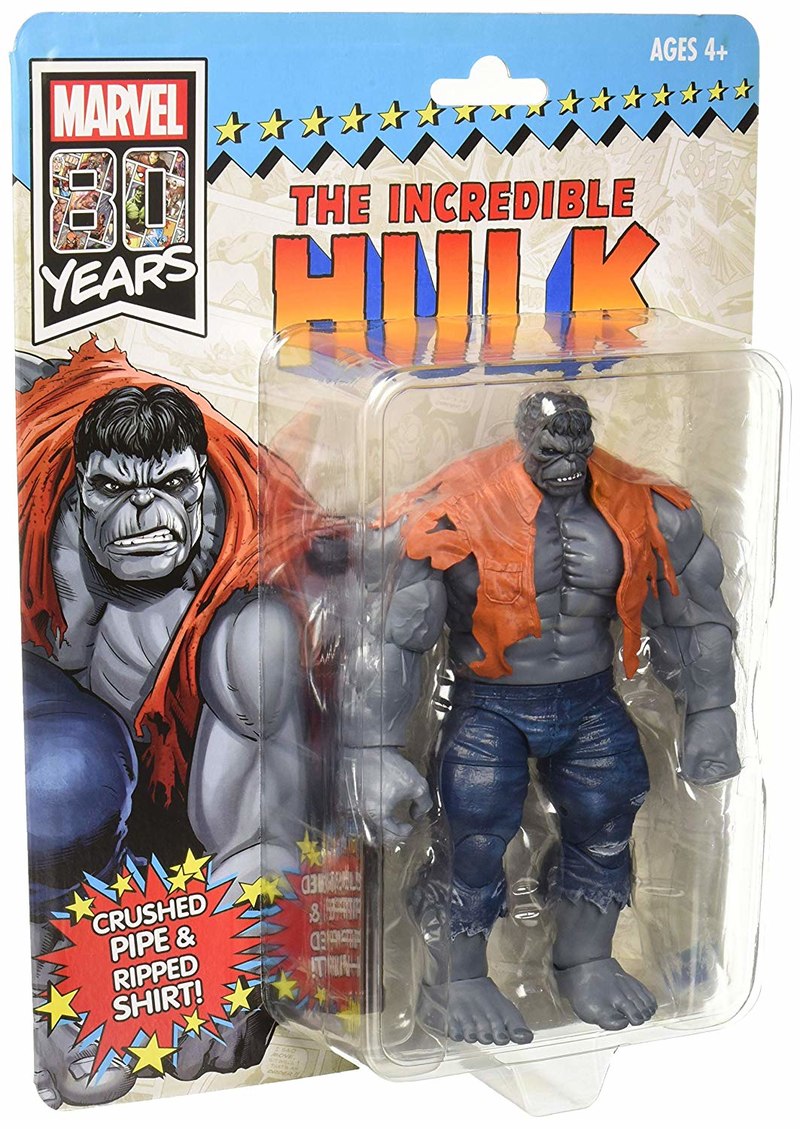 grey hulk marvel legends 80th anniversary