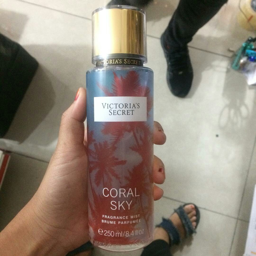 coral sky victoria secret mist