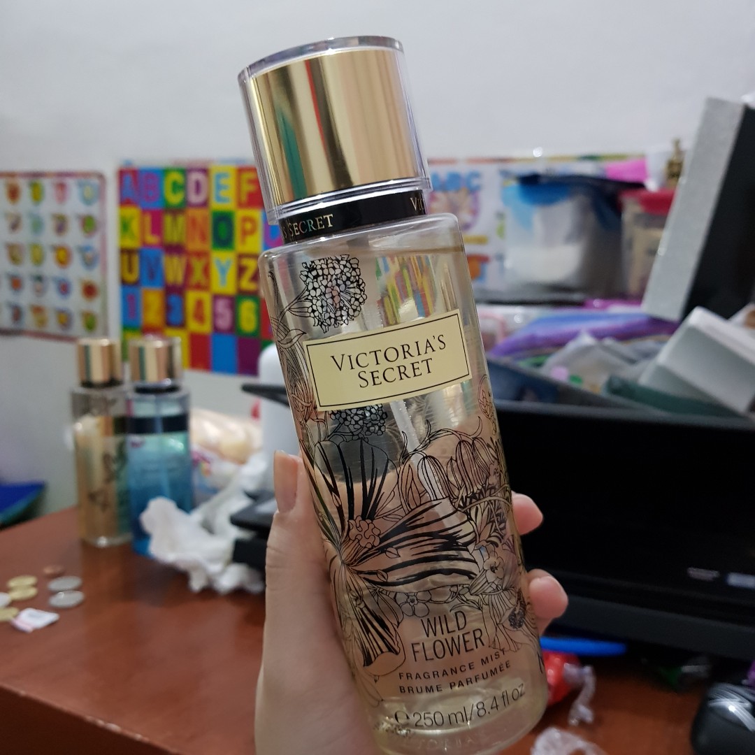 victoria secret wild flower body spray