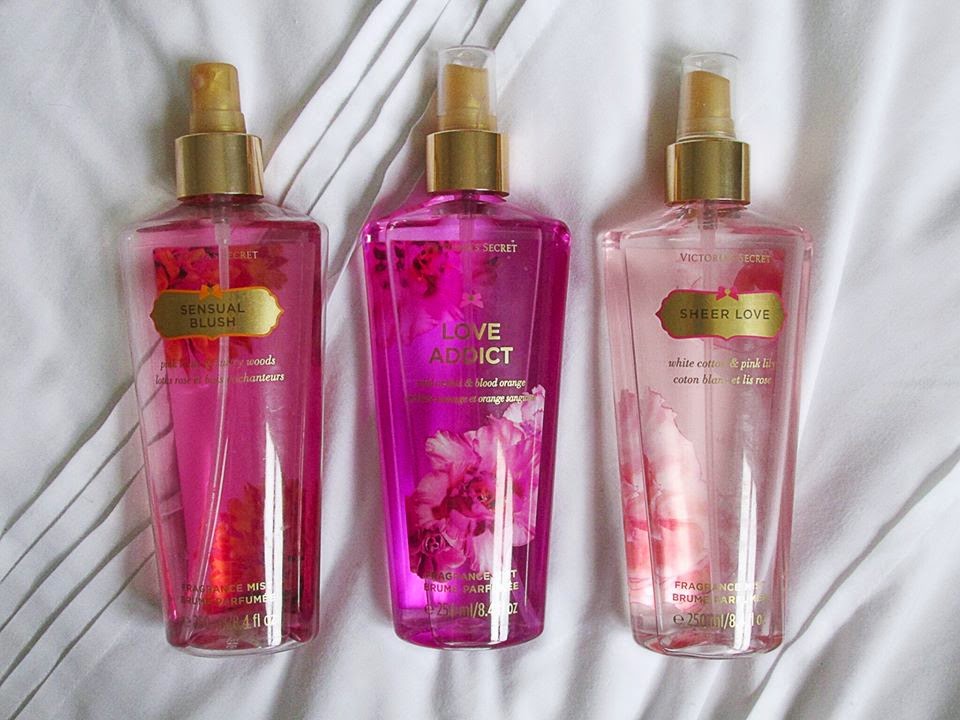 blush body mist victoria secret