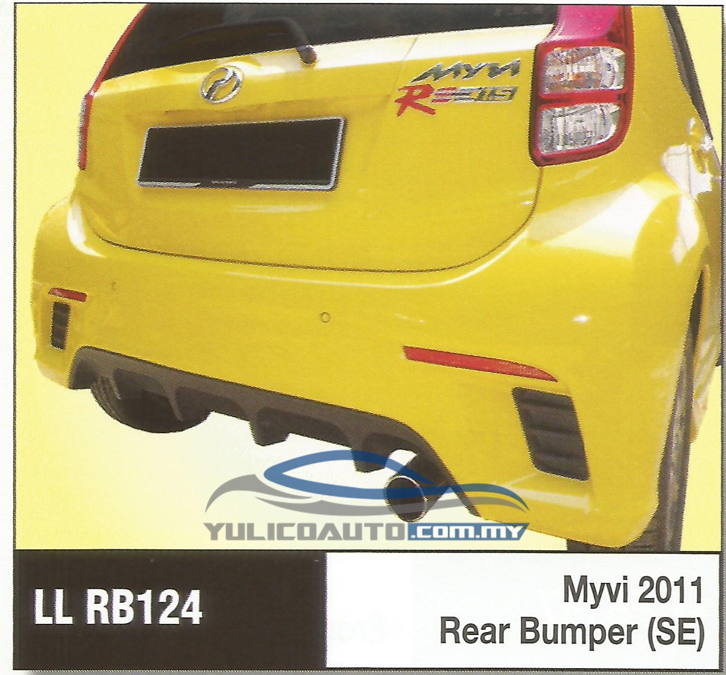 myvi rear bumper