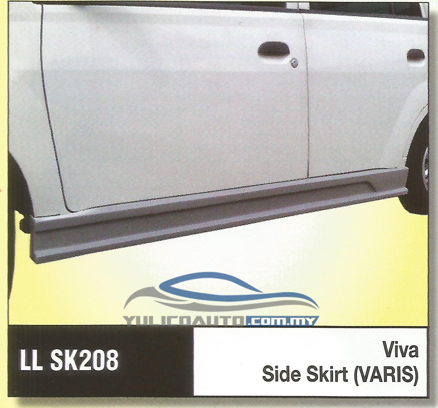 Buy Yulicoauto Perodua Viva Side Skirt Frp Eromman