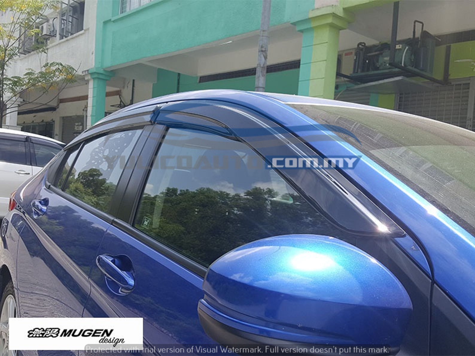 door visor honda city