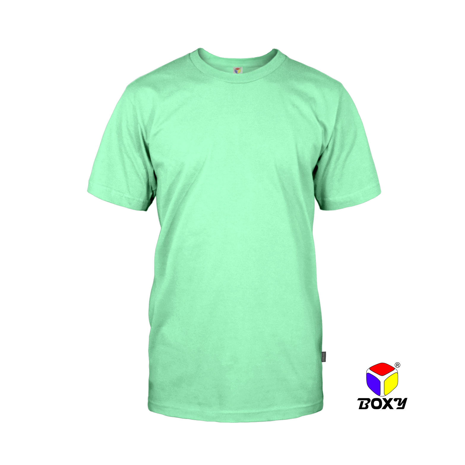 plain t shirt mint green