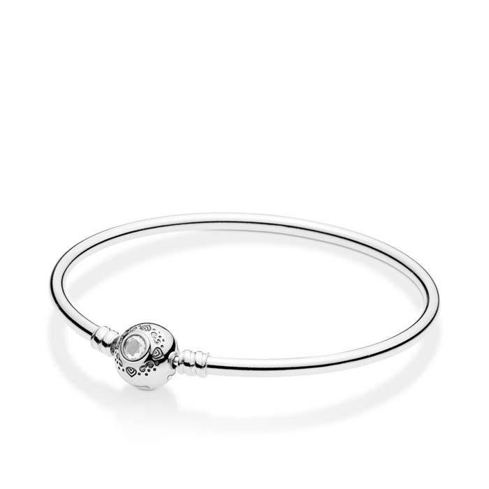 disney pandora moments aladdin & princess jasmine clasp bangle