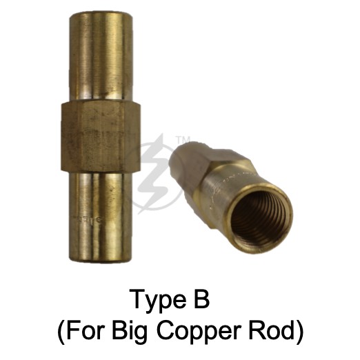 Buy Yhelectrical Copper Earth Rod Socket / Joint / Coupling Online ...