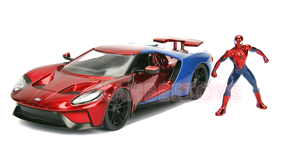 marvel spider man 2017 ford gt