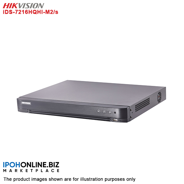 Buy Ipohonline Hikvision Ids 7216hqhi M2 S 16 Channel Facial Detection Turbo Hd Acusense 4mp Cctv Dvr Online Eromman