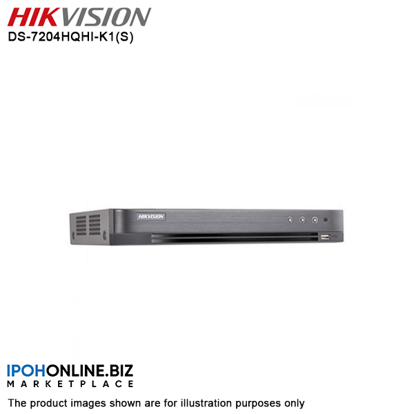 Buy Ipohonline Hikvision Ds 74hqhi K1 S 4 Channel Audio Over Coax Turbo Hd 4mp Cctv Dvr Online Eromman