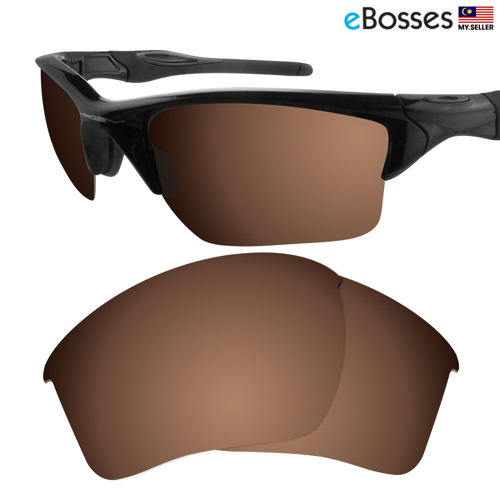 oakley half jacket brown