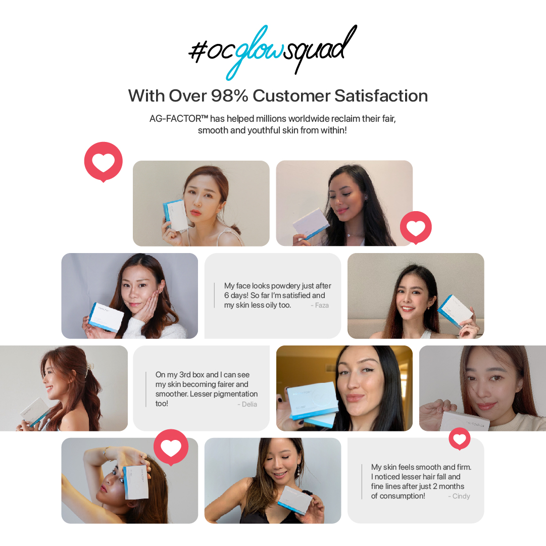 AG-FACTOR Brightening Beauty Anti Aging Supplements