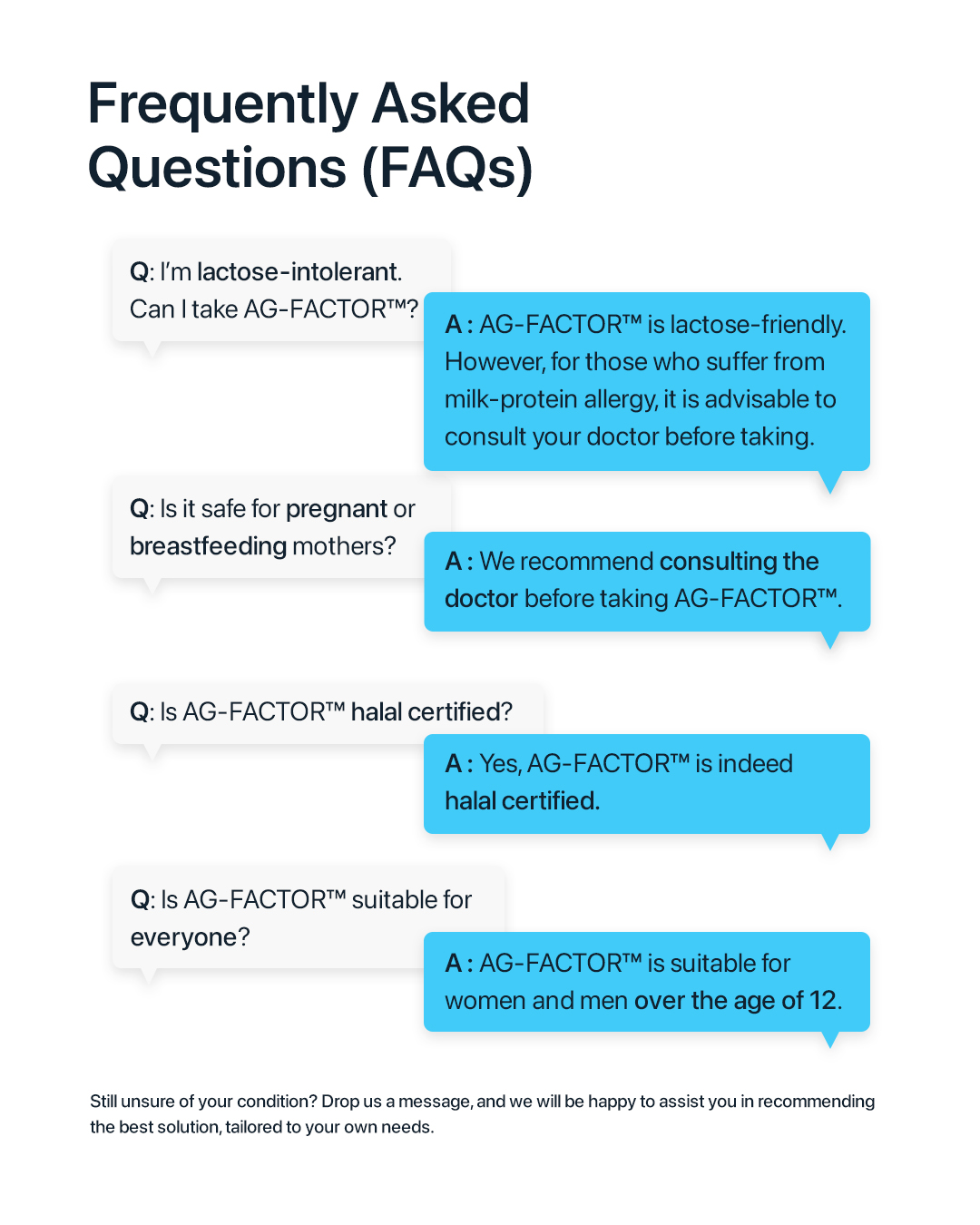 AG-FACTOR Brightening Beauty Anti Aging Supplements