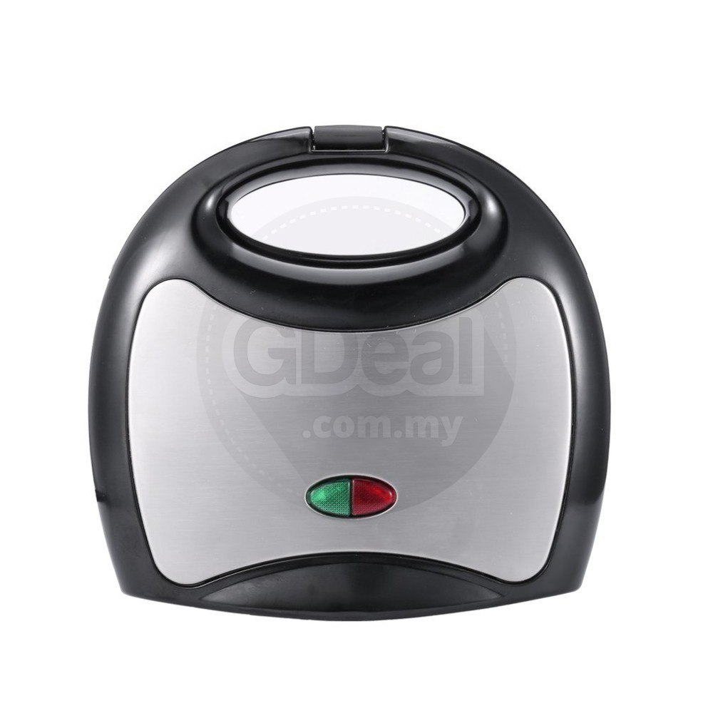 Gdeal Sandwich Maker Electric Toaster With Non Stick Plate (Silver)